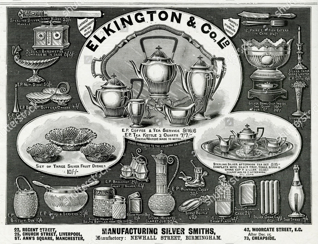 I PIONIERI DELL'ARGENTERIA GALVANICA