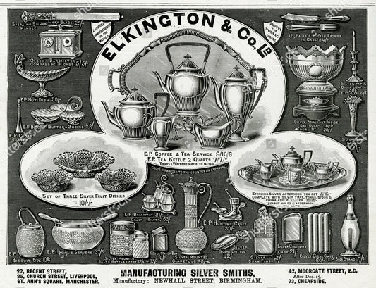 I PIONIERI DELL'ARGENTERIA GALVANICA