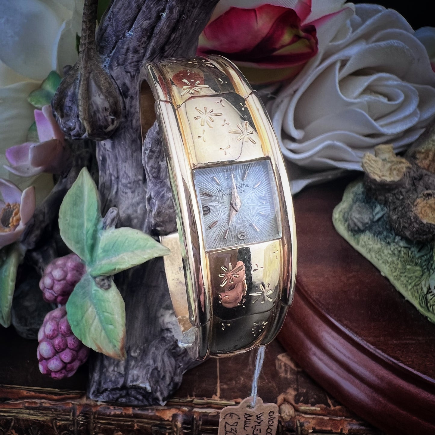 Wyler Vetta – Armbanduhr aus 18 Karat Gold aus den 1950er/1960er Jahren