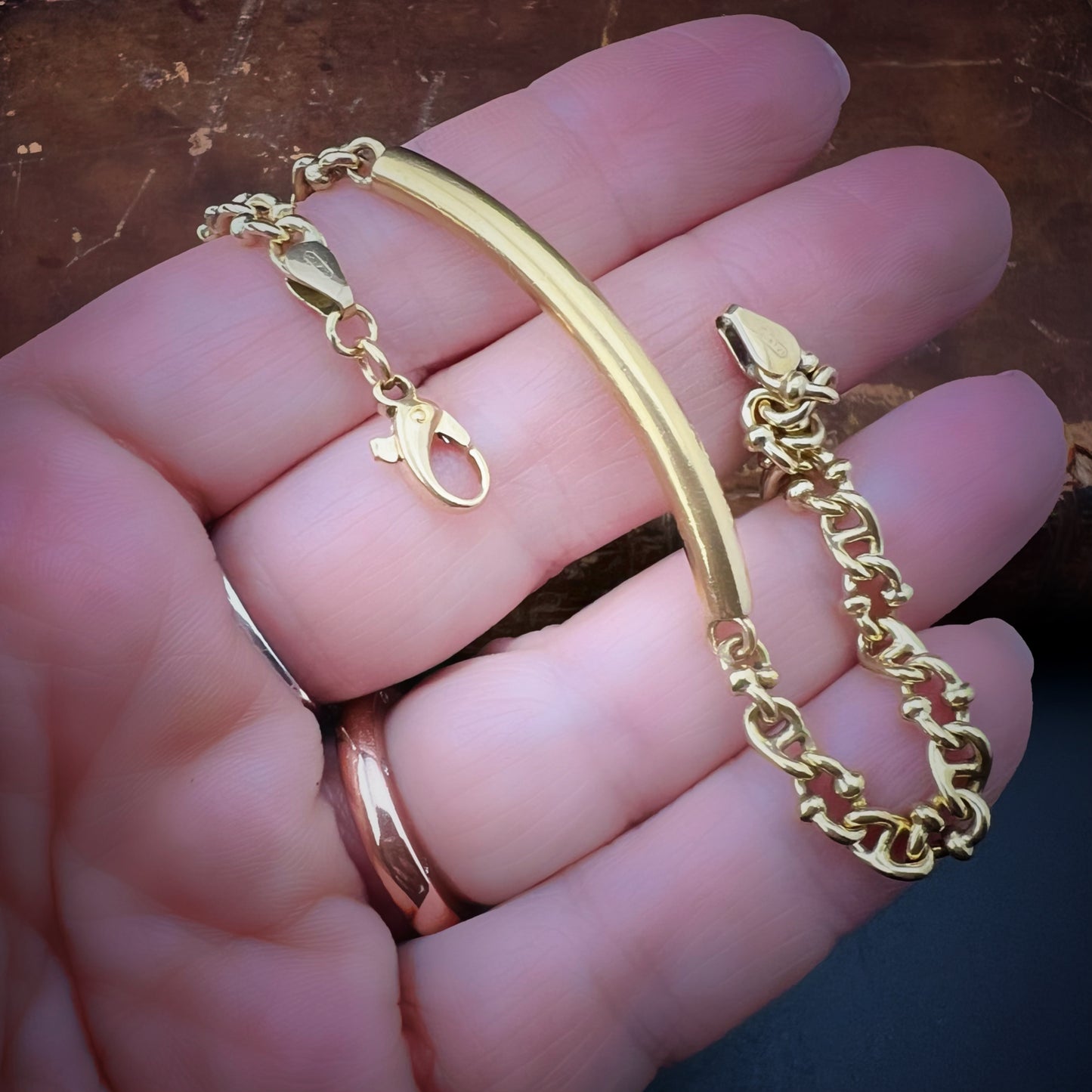 Armband aus 18-karätigem Gold