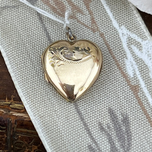 N. 11 - Locket porta foto in oro 9 ct back & front primi 900