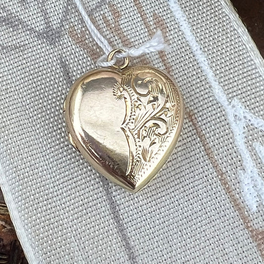 N. 09 - Locket porta foto in oro 9 ct back & front primi 900