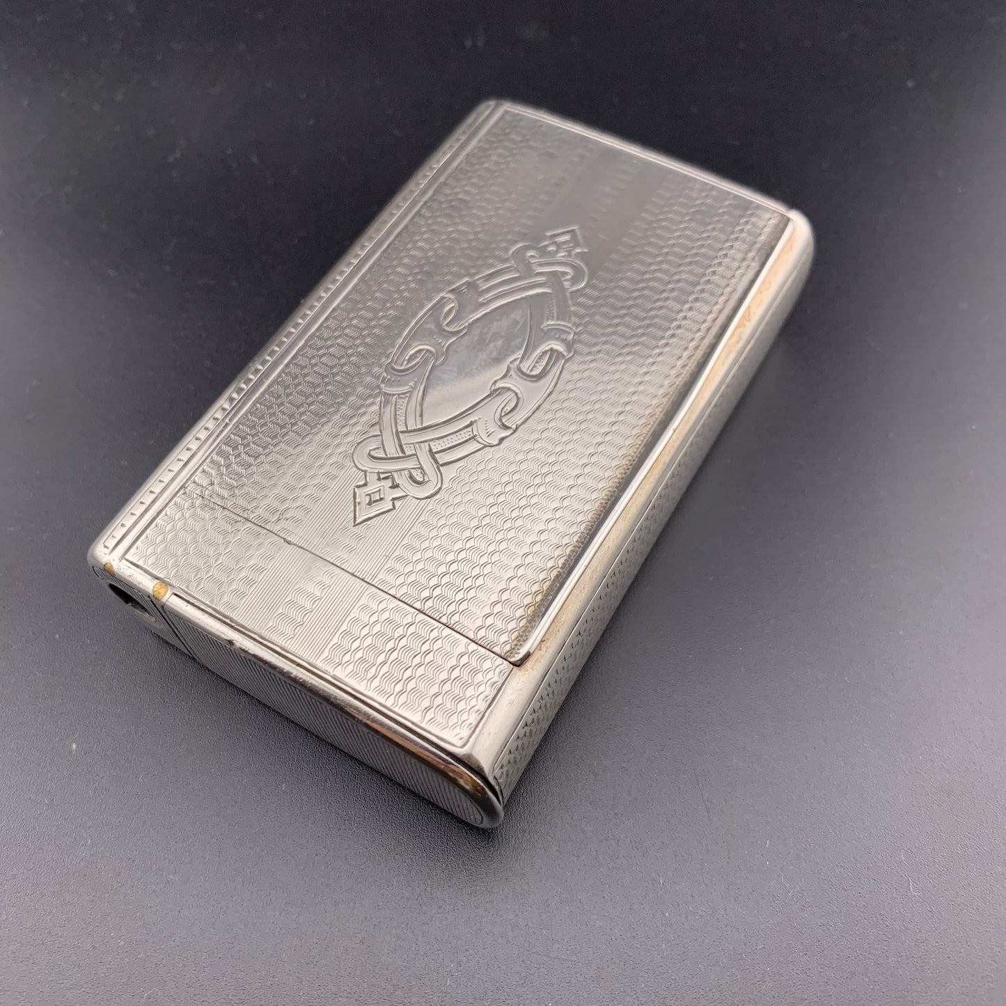 Moskau 1880 Silber Zigarettendose