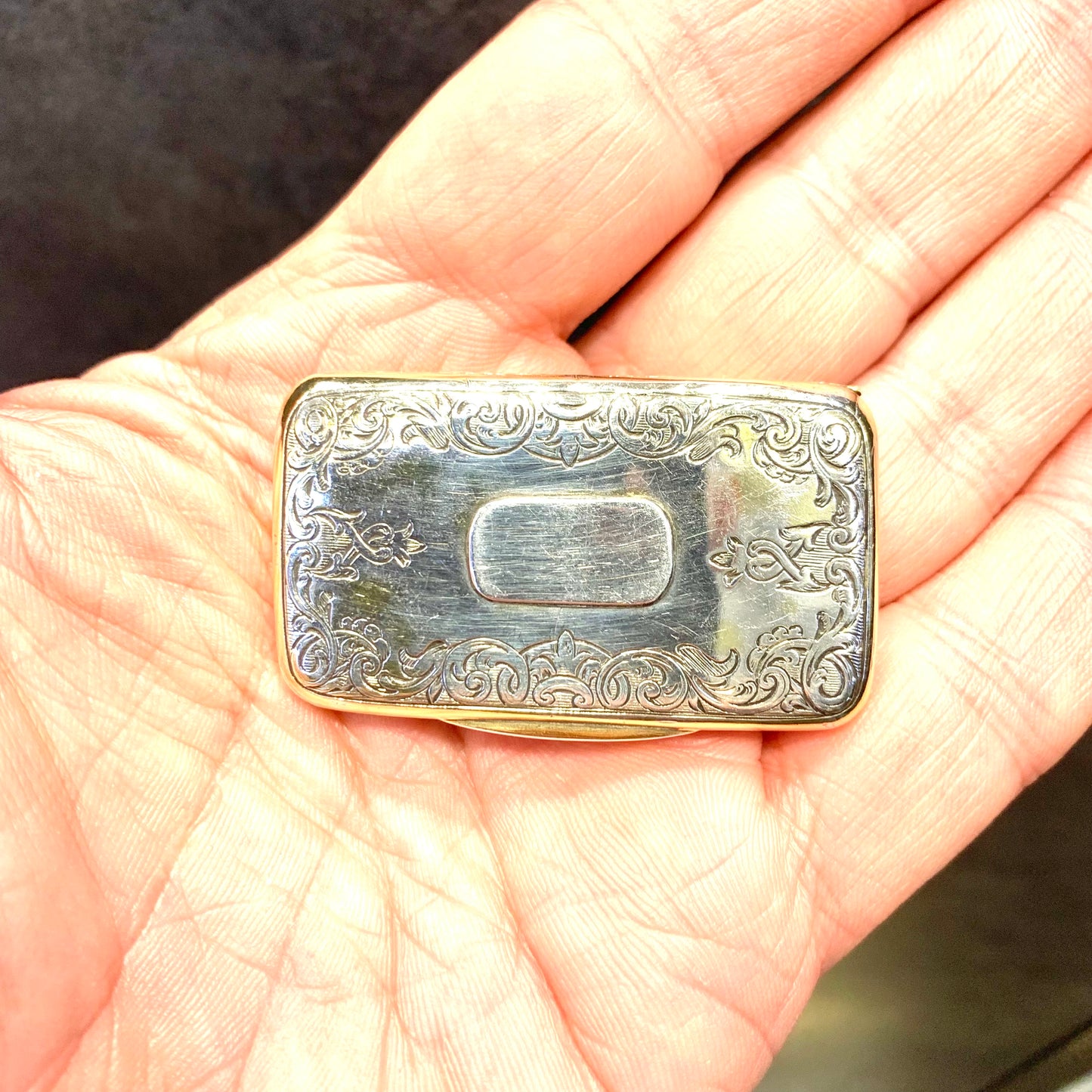 Vinaigrette vittoriana-Thomas Johnson - Londra 1855