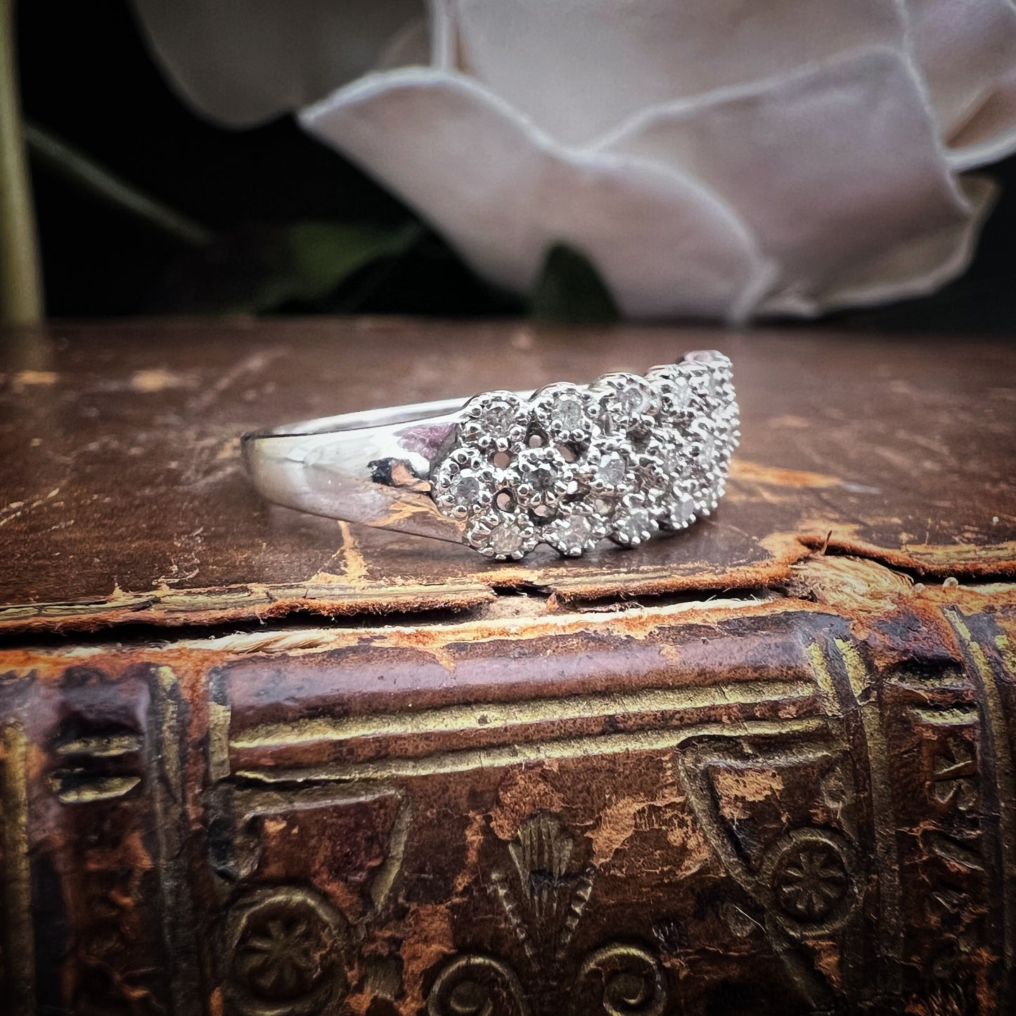 Diamond band ring