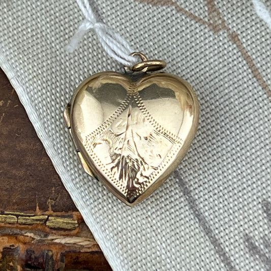 N. 06 - Locket porta foto in oro 9 ct back & front primi ‘900