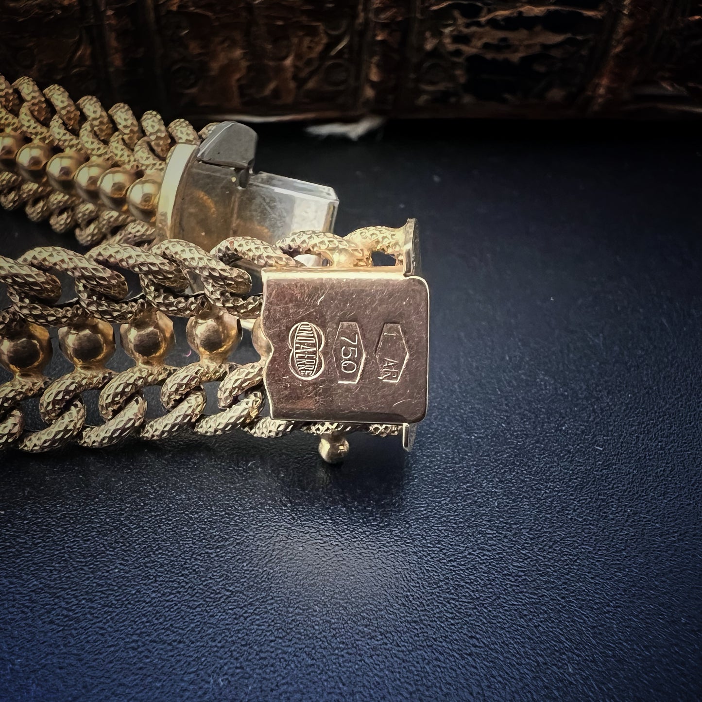 Armband aus 18 Karat Gelbgold – 1950er