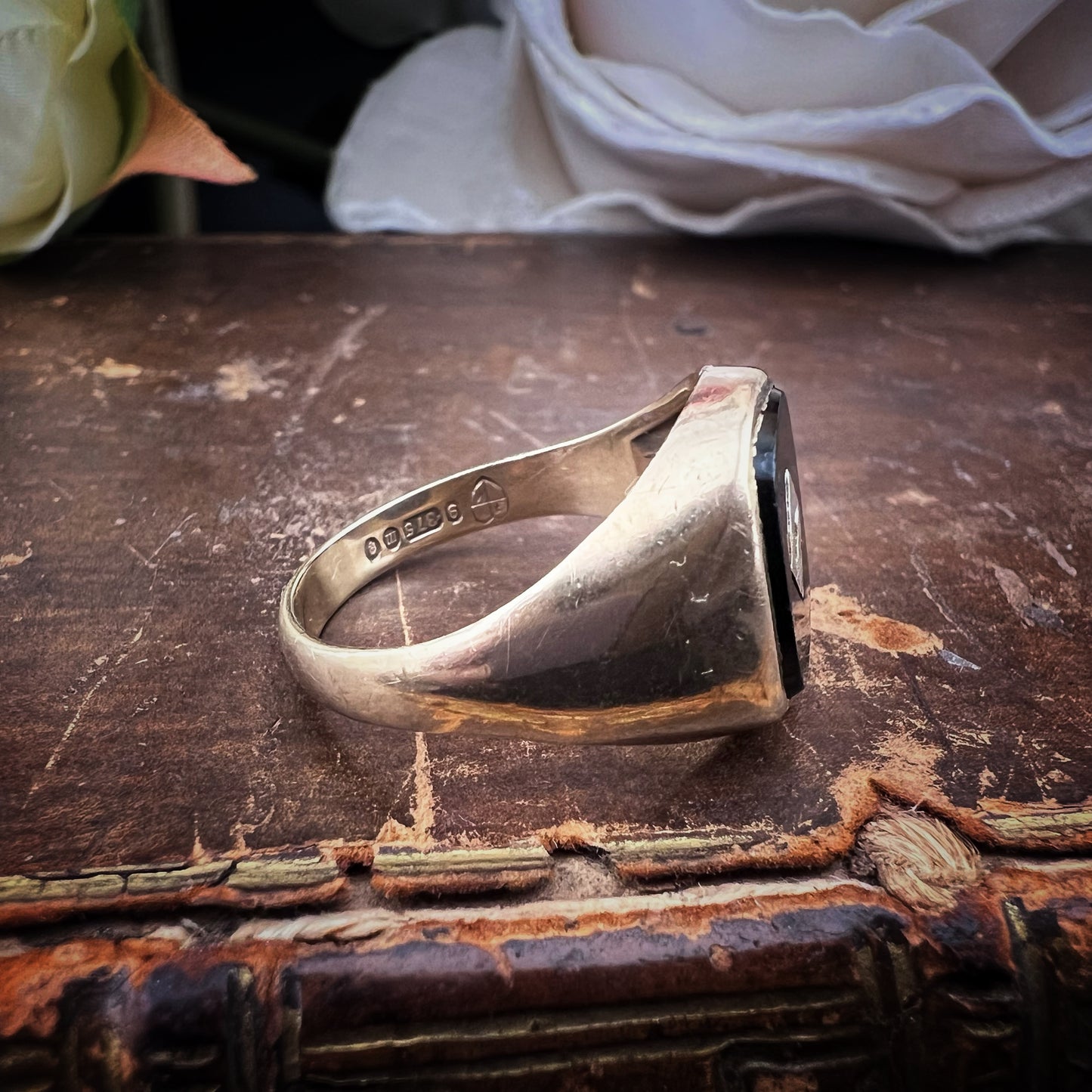 Anello Vintage Chevalier da Uomo – Fred Manshaw Ltd, Londra 1967