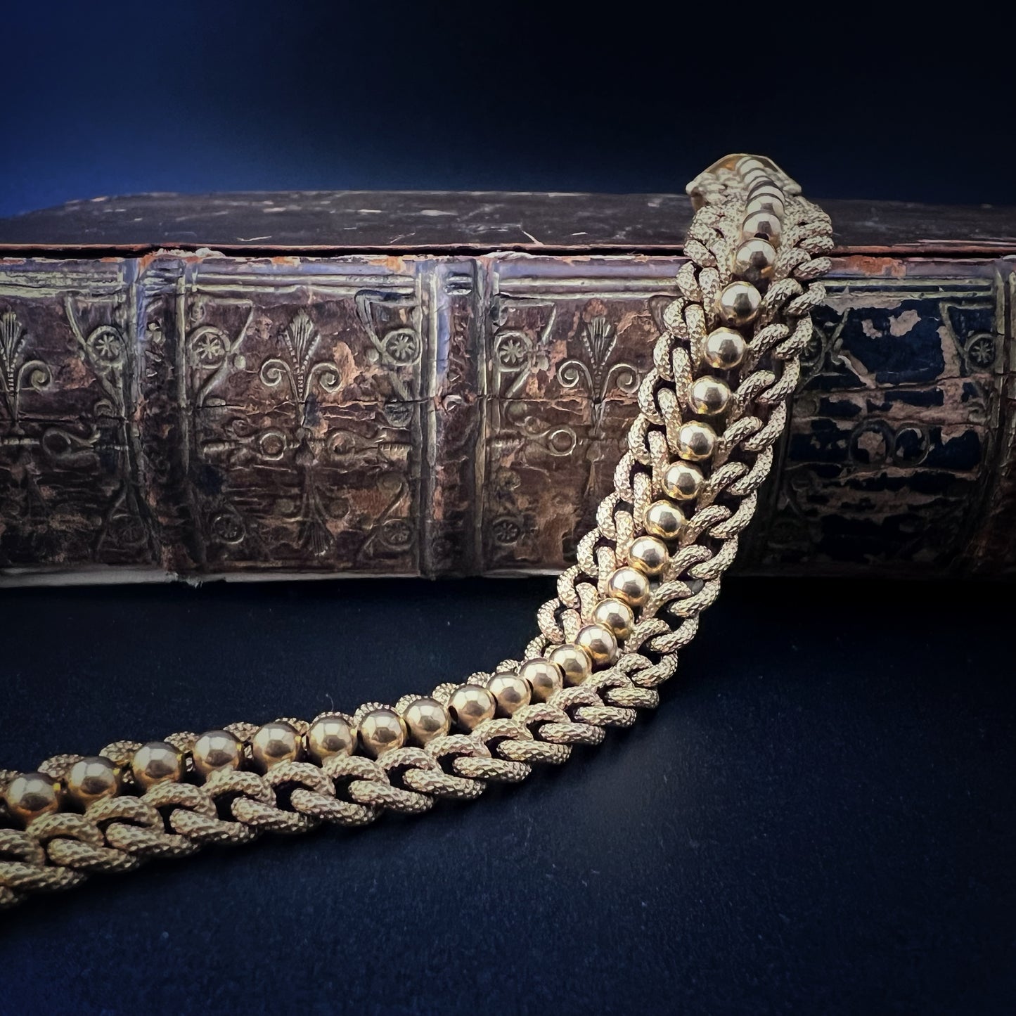 Armband aus 18 Karat Gelbgold – 1950er