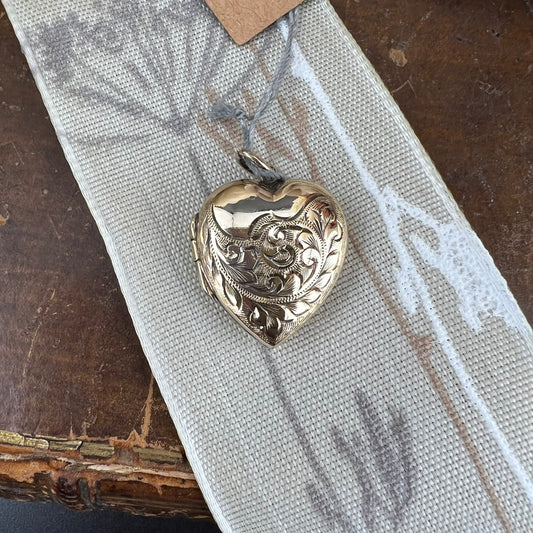 N. 02 - Locket porta foto oro 9 ct back & front primi ‘900