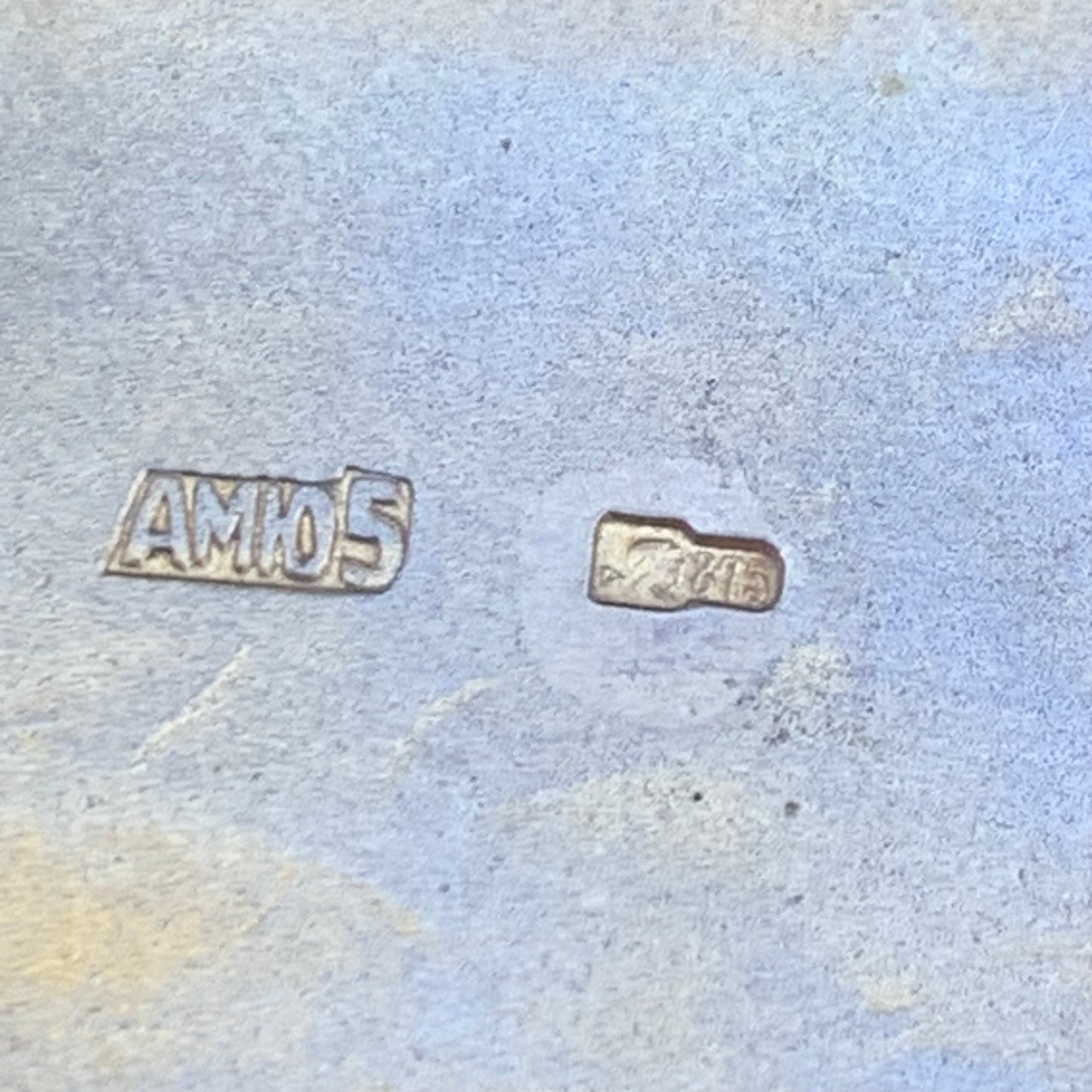 Russisches silbernes Zigarettenetui - Moskau 1954-58