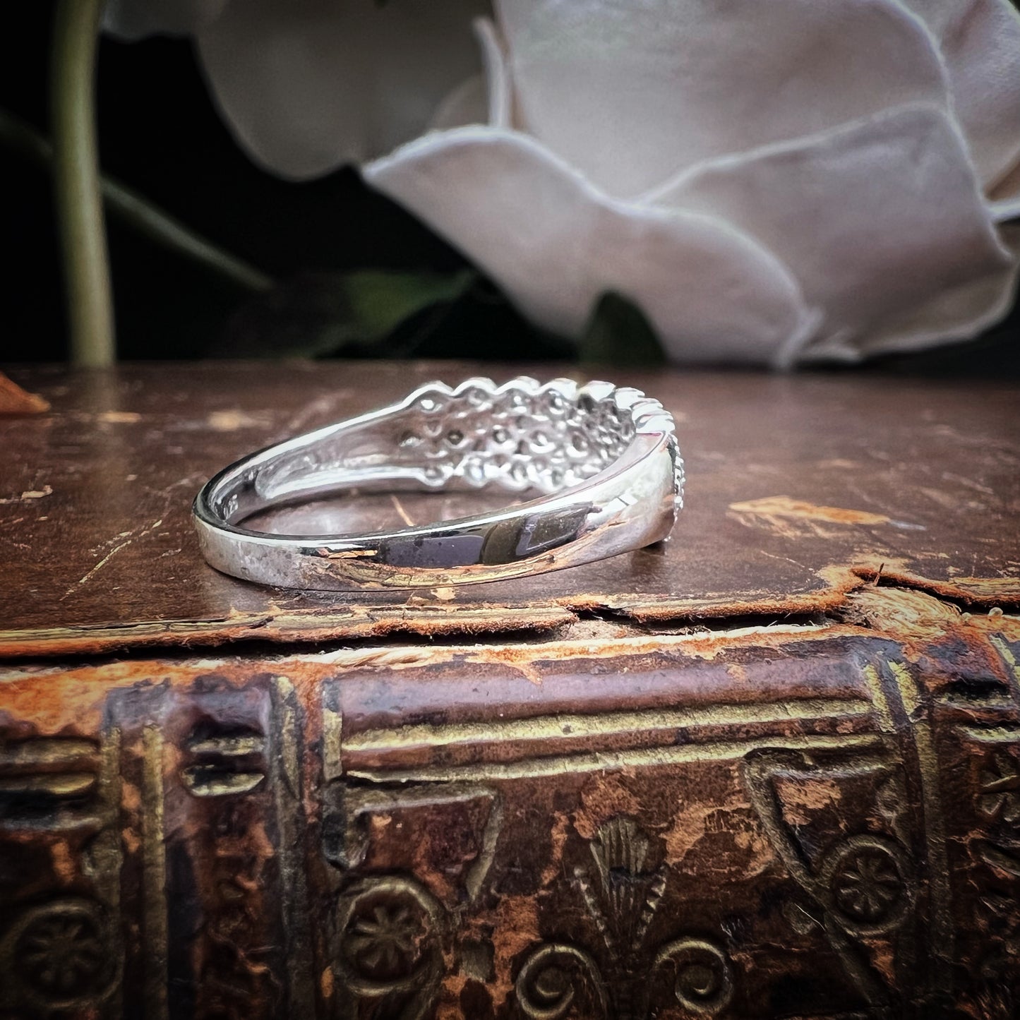 Diamond band ring