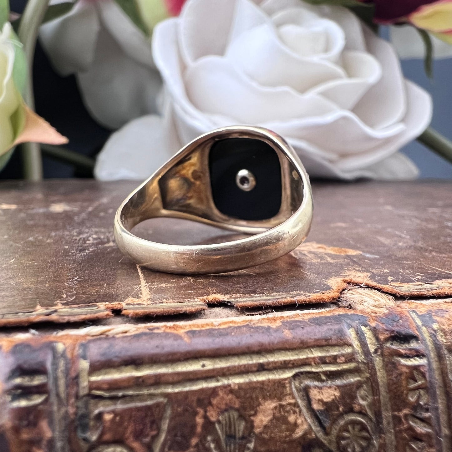 Anello Vintage Chevalier da Uomo – Fred Manshaw Ltd, Londra 1967