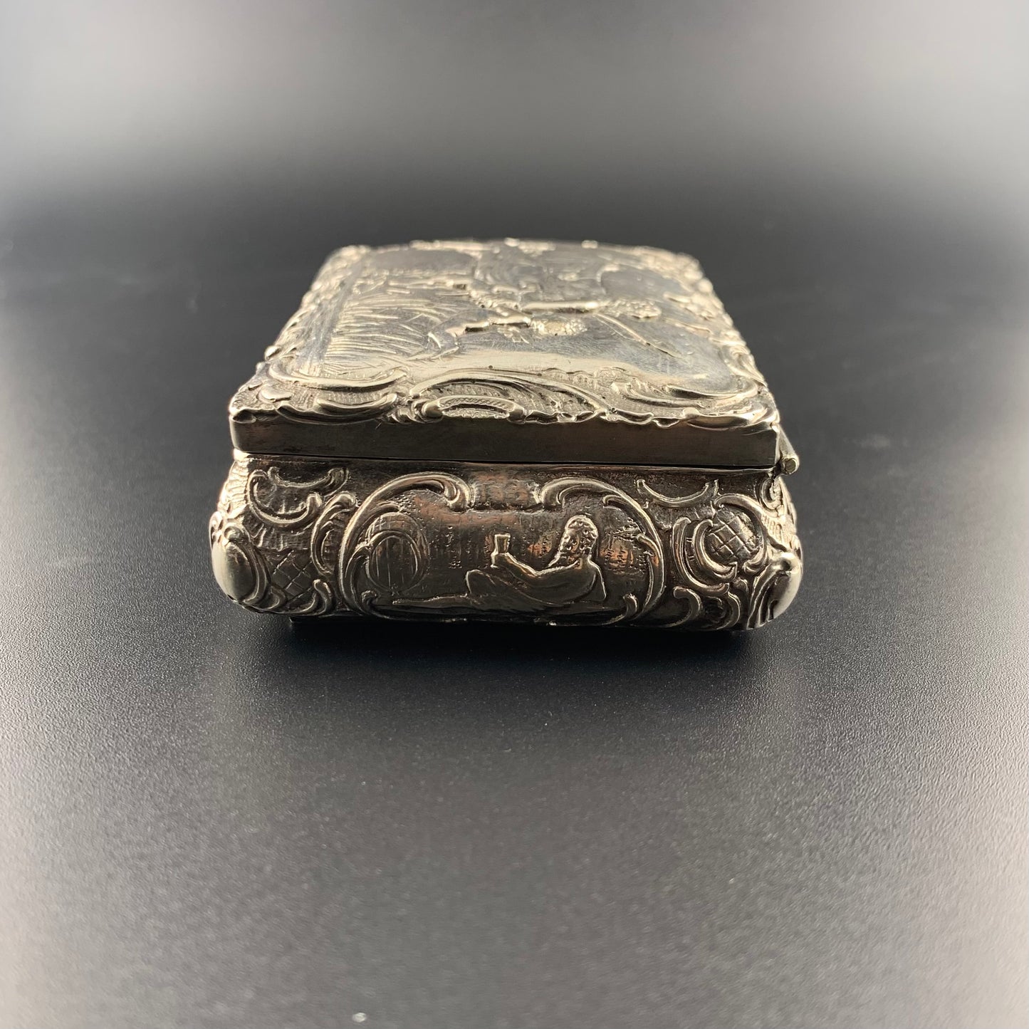 Deutsche Silberdose aus den frühen 1900er Jahren