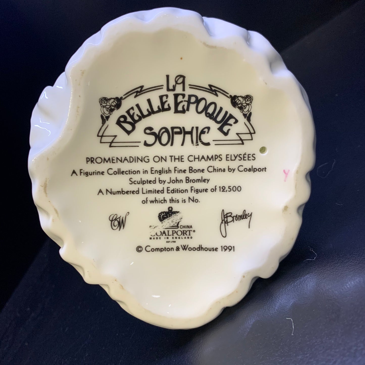 Vintage Coalport “LA BELLE EPOQUE” SOPHIE series figurine
