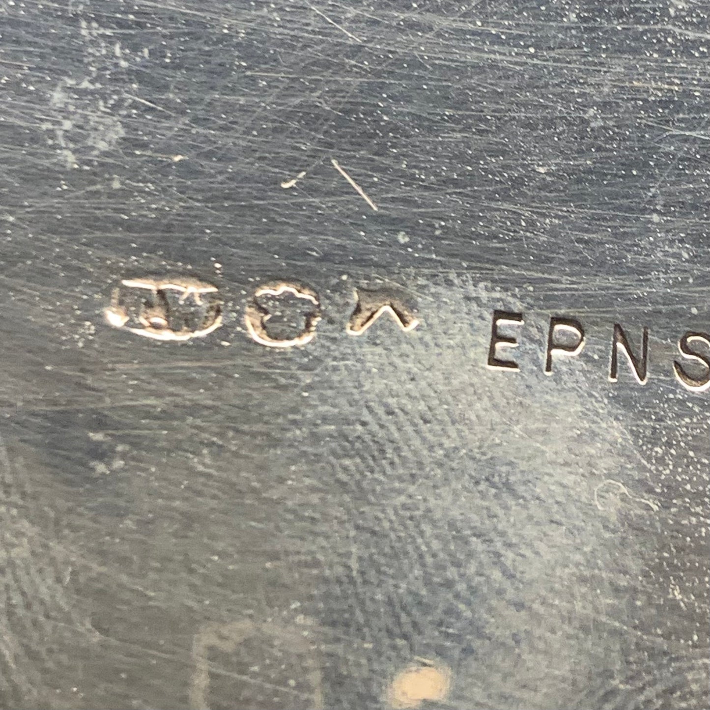 Tablett aus Sheffield-Platte, Thomas Woolley 1887–1897