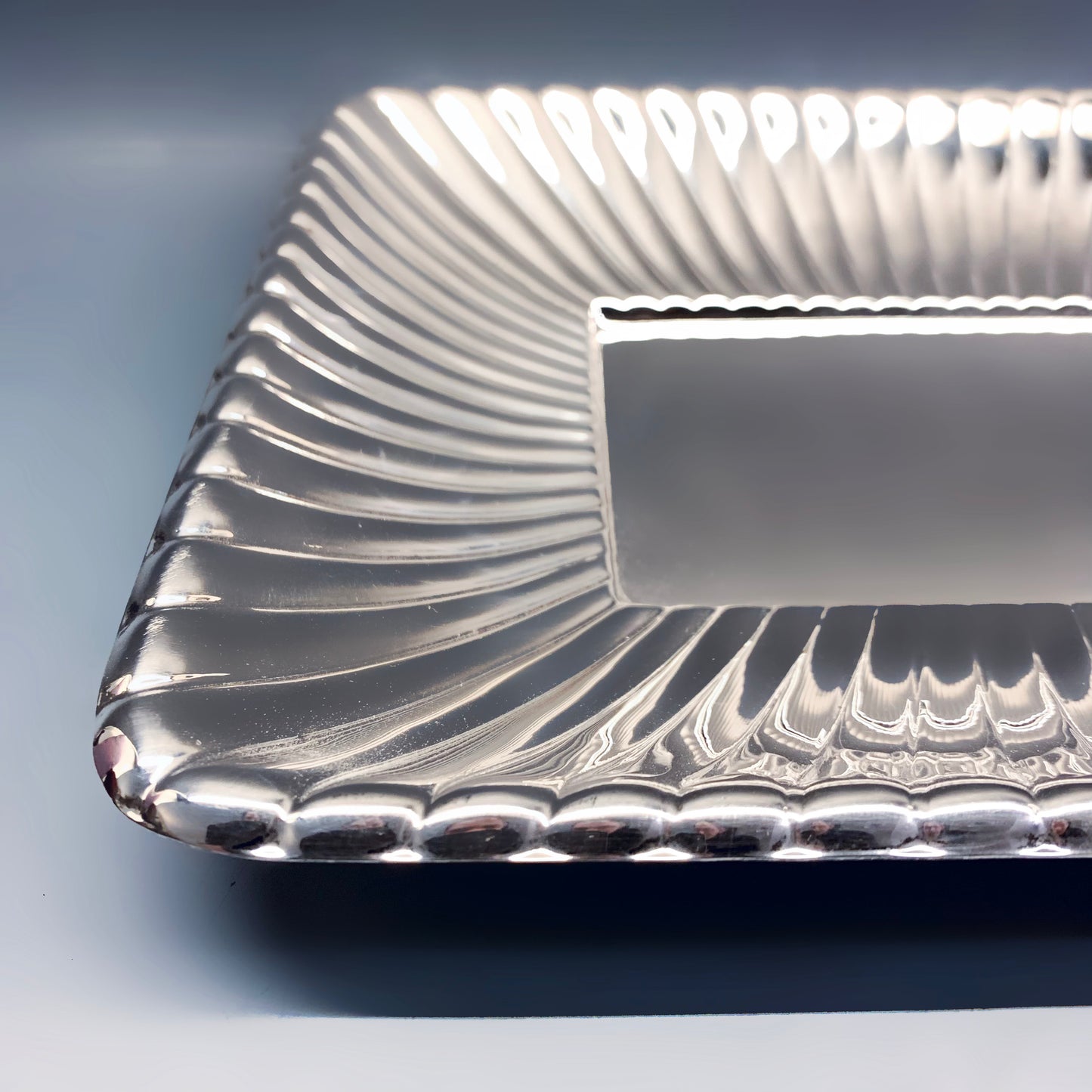 Cartier Silbernes Brieftablett, ca. 1950