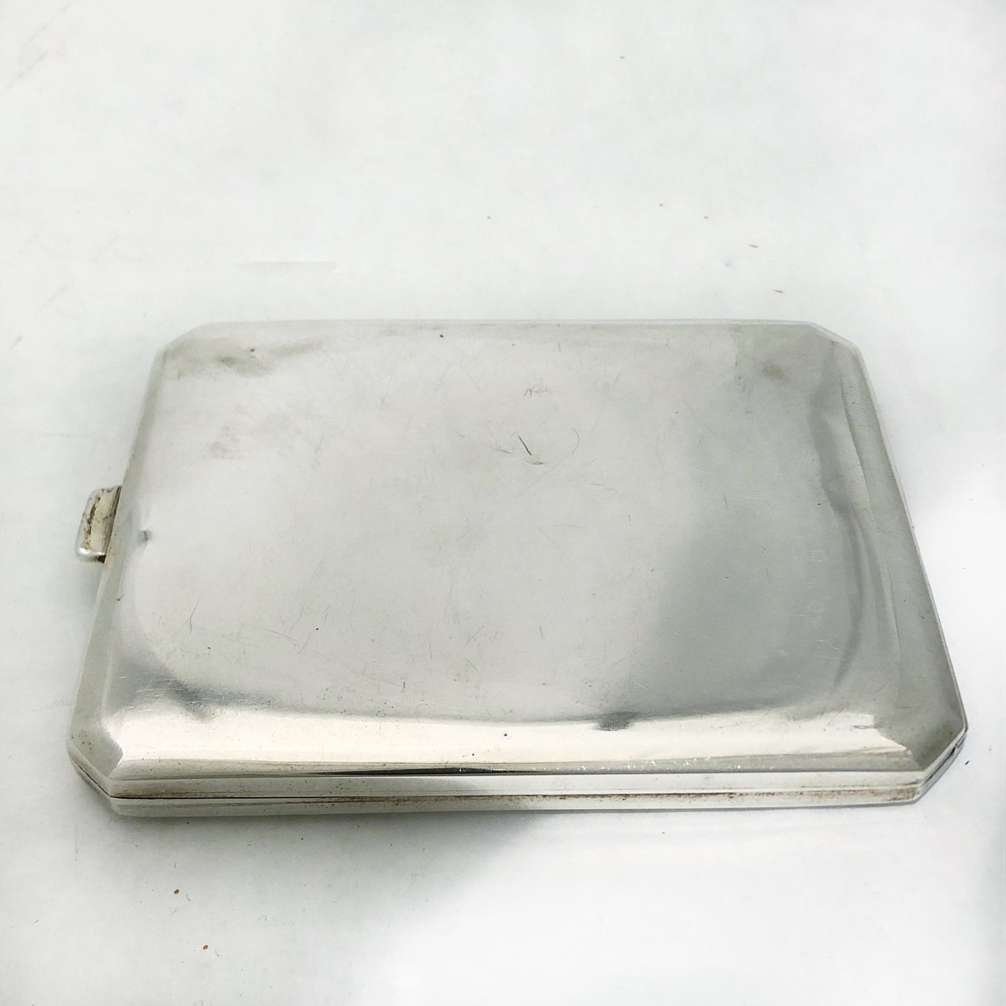 Österreichisch-Ungarisches Reich - Zigarettenetui aus Silber und schwarzem Emaille