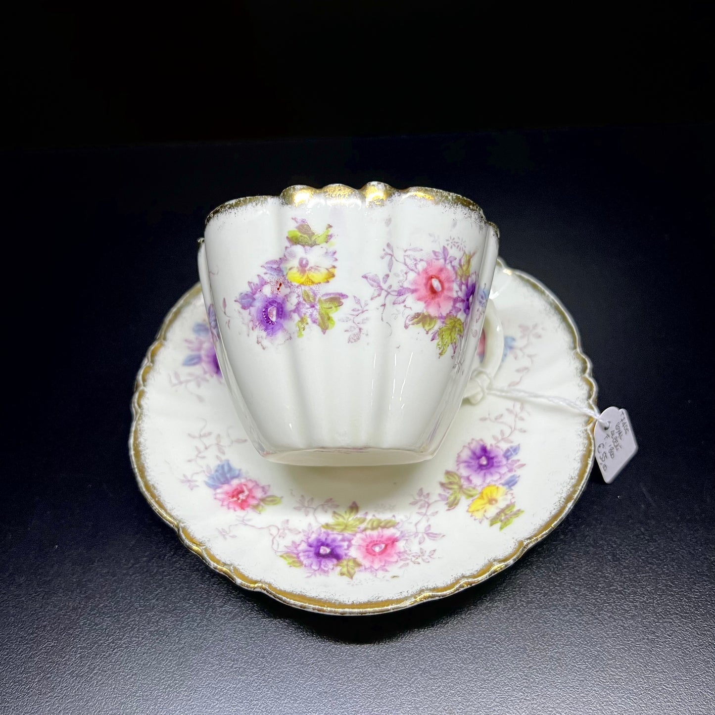 Royal Albert tea cup and saucer, late 19th century