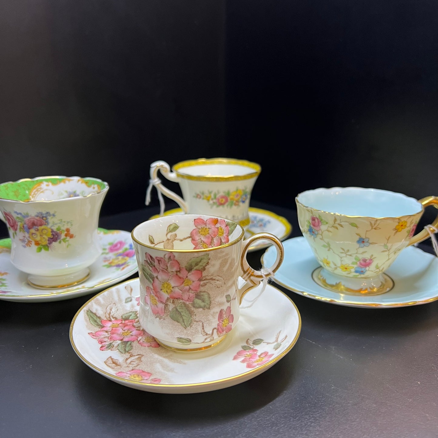 Peach blossom coffee cup