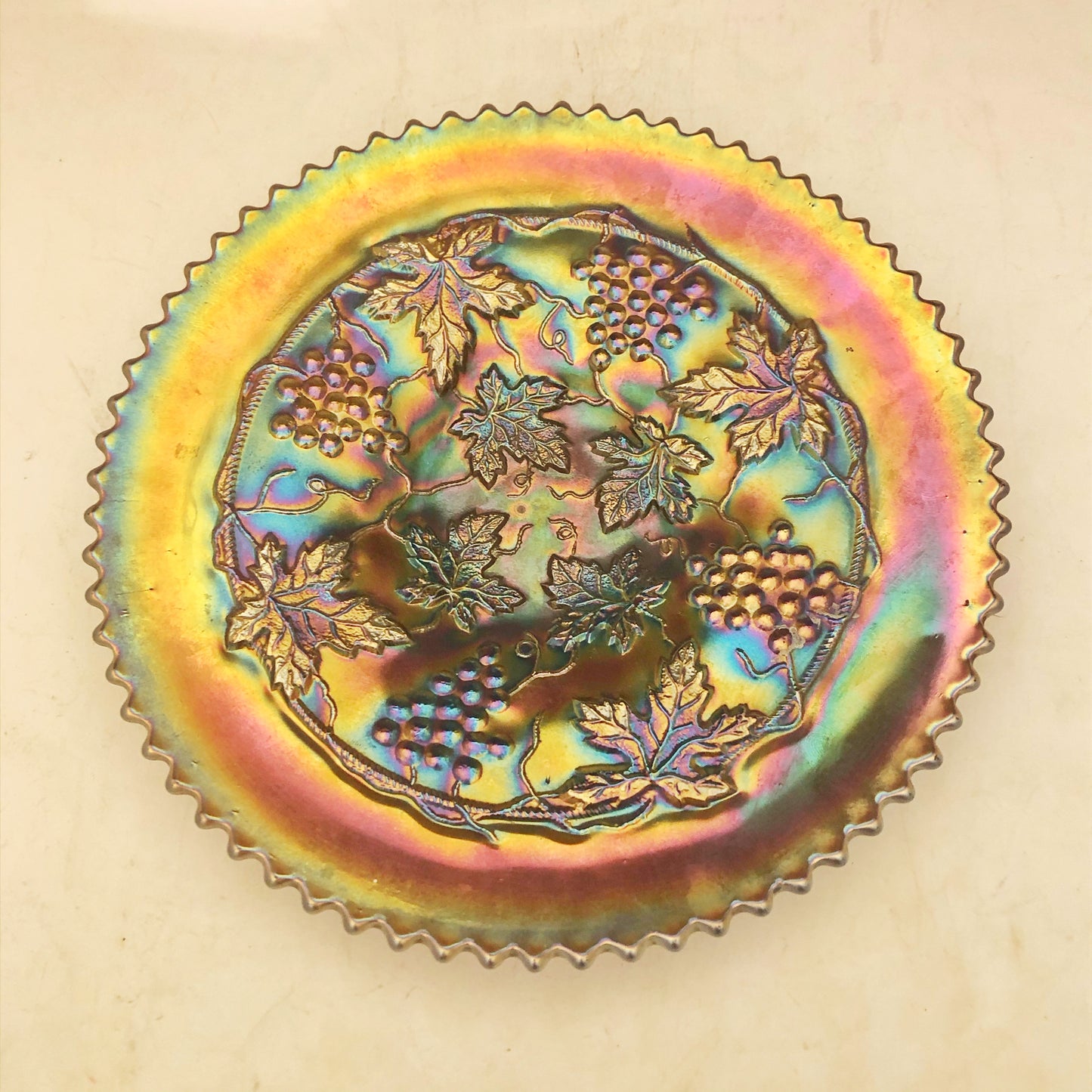 Fenton "Carnival" Teller, England, ca. 1930er Jahre