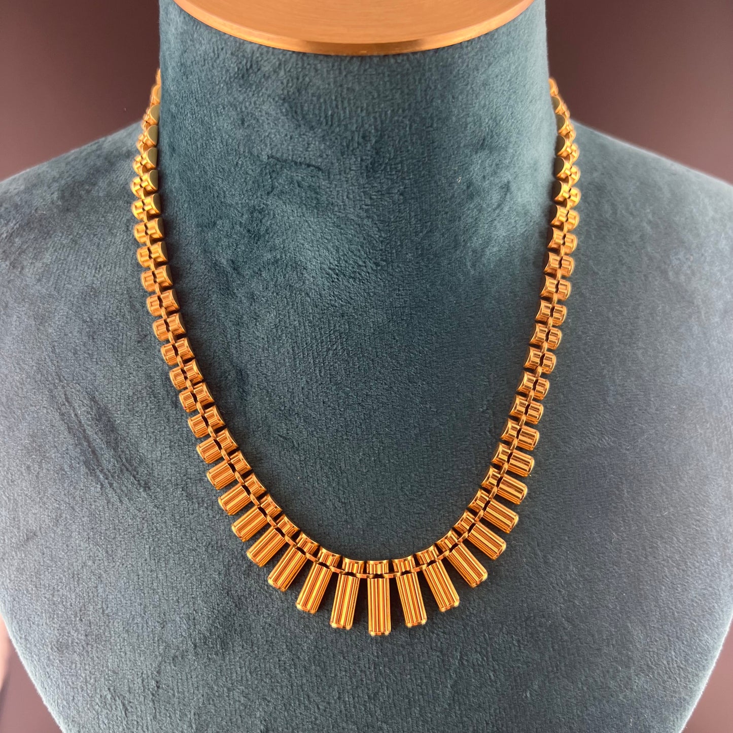 Collier in oro 18 kt Italia 1940