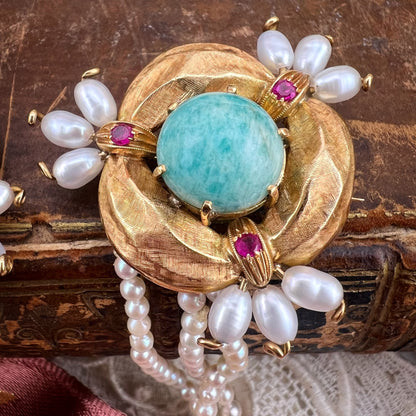 Spille Gemelle in oro 18K anni ’50-’60