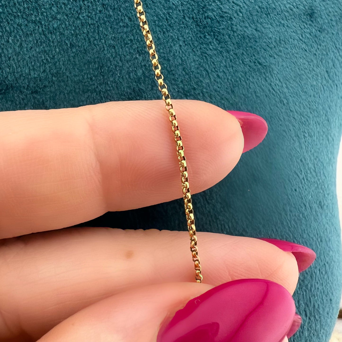 Collana Art Nouveau a négligé in oro 18k diamanti e argento con catena manin a 22k