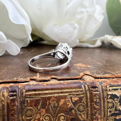 Anello solitario primi ‘900 in platino con diamante 2.70 ct certificato IGI/HRD – Gioiello antico originale