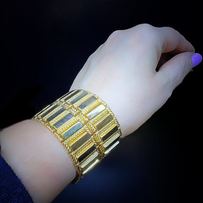 Bracciale anni ‘50 in oro 18 carati