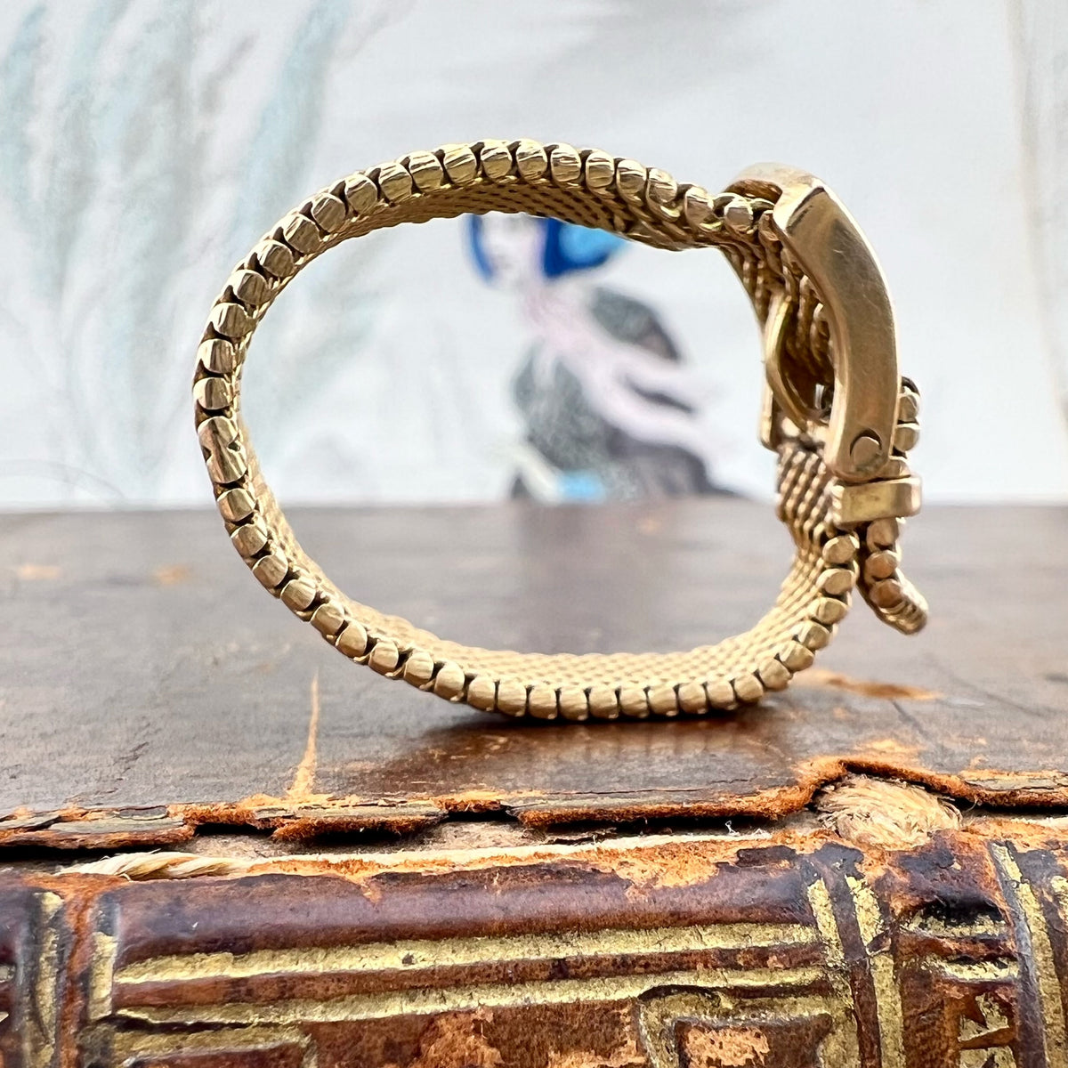Anello a cintura regolabile in oro 18 kt – Treviso, 1944-1968