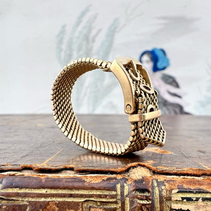 Anello a cintura regolabile in oro 18 kt – Treviso, 1944-1968
