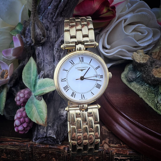 Orologio “La Grande Classique” di LONGINES in oro 18 carati anni ‘80