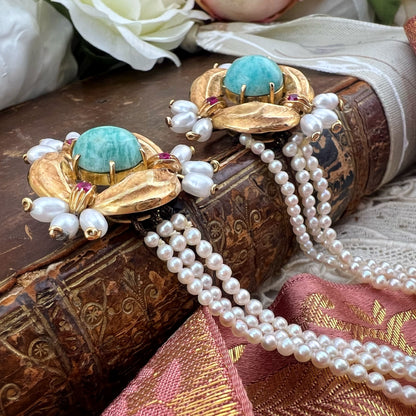 Spille Gemelle in oro 18K anni ’50-’60