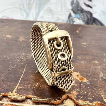 Anello a cintura regolabile in oro 18 kt – Treviso, 1944-1968