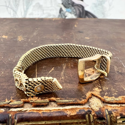 Anello a cintura regolabile in oro 18 kt – Treviso, 1944-1968