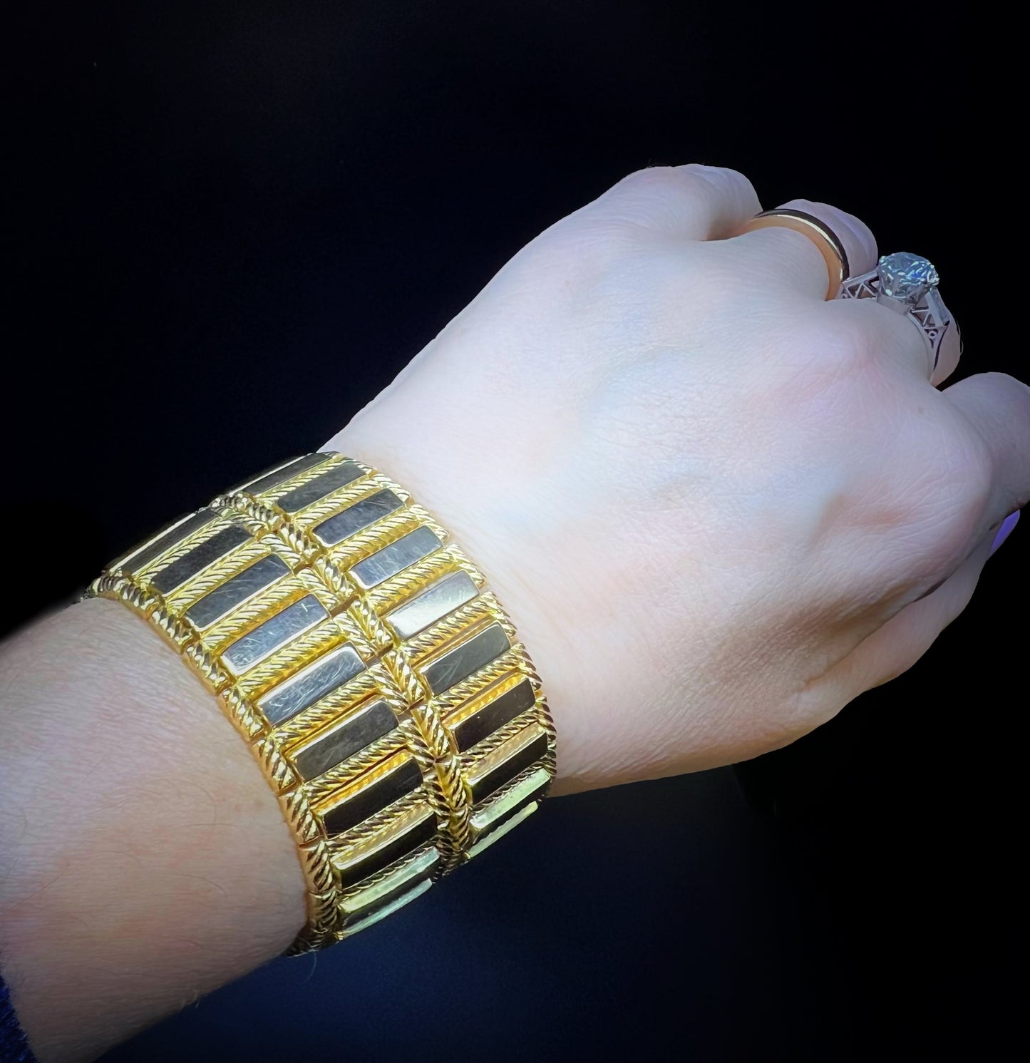 Bracciale anni ‘50 in oro 18 carati