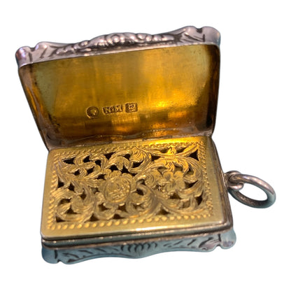 Vinaigrette Nathaniel Mills - Birmingham 1841