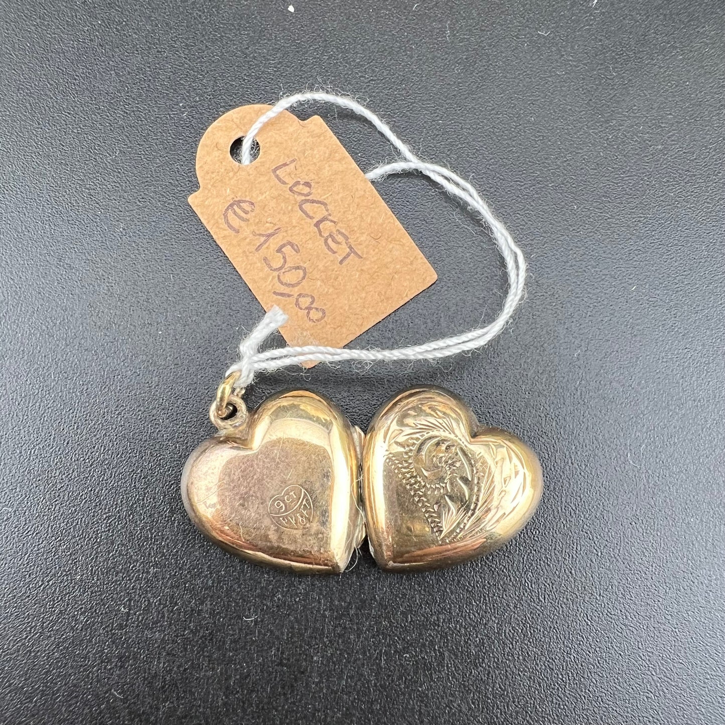 N. 07 - Locket porta foto in oro 9 ct back & front primi ‘900