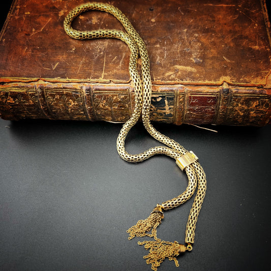 Vintage 1970er Halskette aus 18 Karat Gelbgold