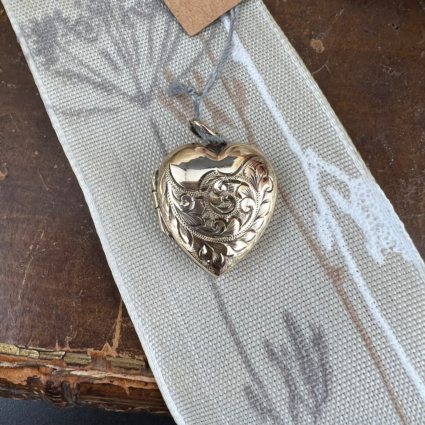 N. 02 - Locket porta foto oro 9 ct back & front primi ‘900
