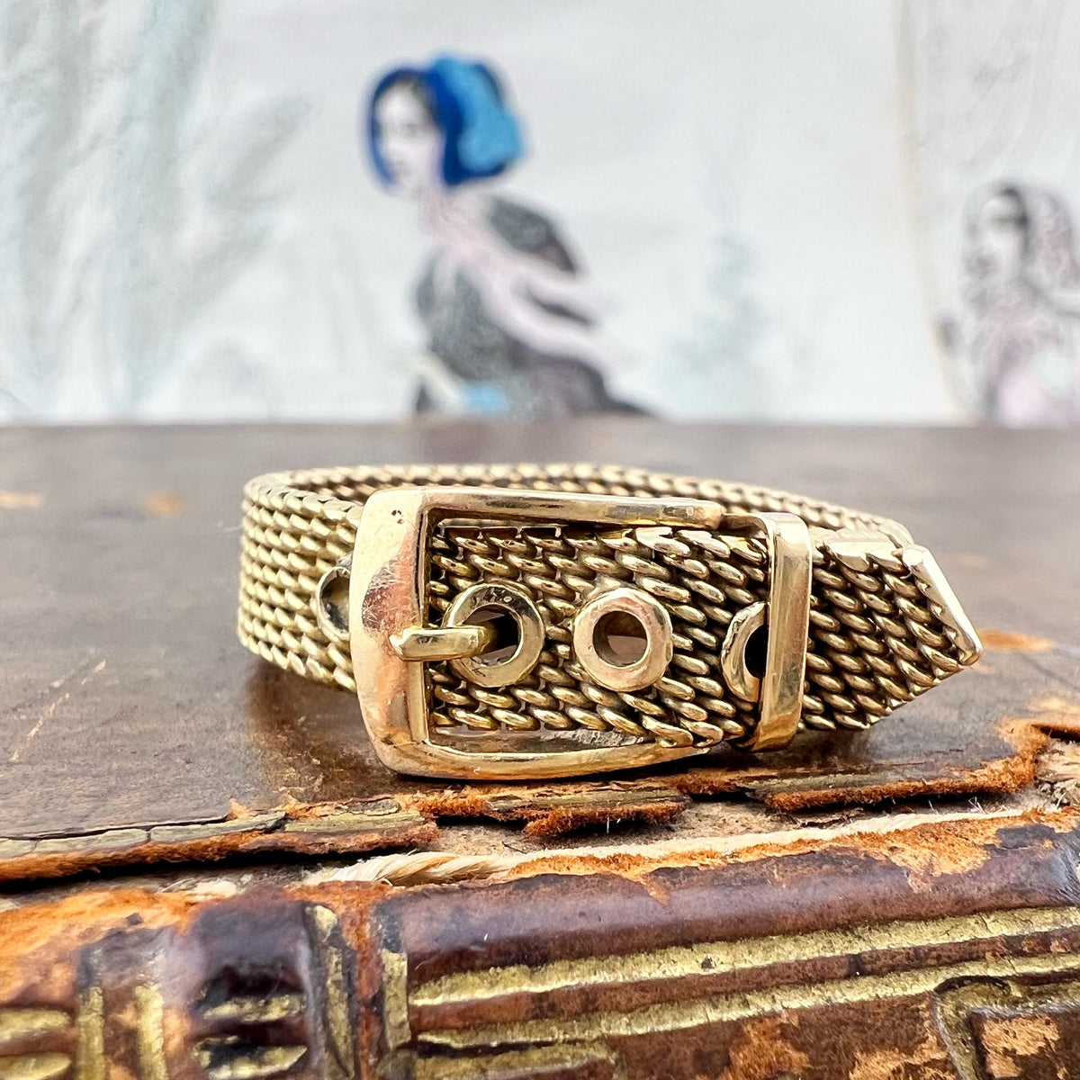 Anello a cintura regolabile in oro 18 kt – Treviso, 1944-1968