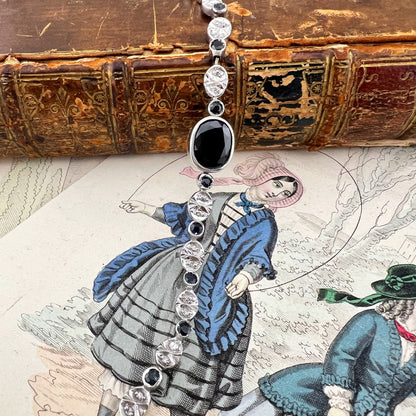 Bracciale con zaffiri australiani e diamanti – Italia, anni ’80