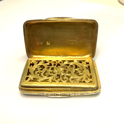 Vinaigrette vittoriana-Thomas Johnson - Londra 1855