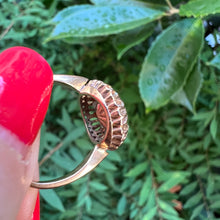 Carica l&#39;immagine nel visualizzatore di Gallery, Anello fine ‘800 in oro, perla e diamanti a rosa coronè
